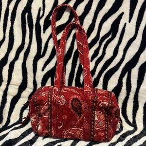 Vera Bradley Mesa Red Paisley Bag